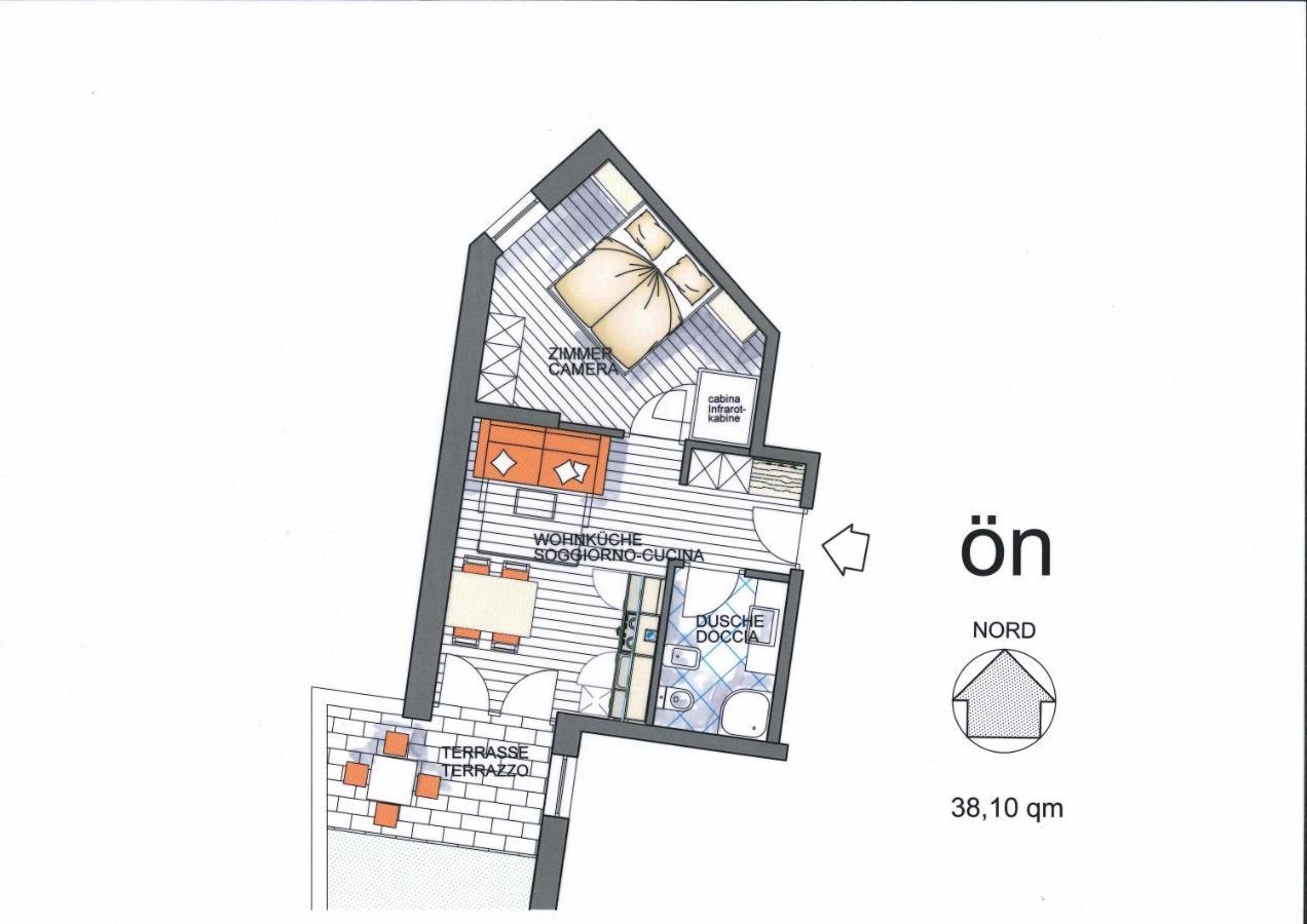 Apartment Oen Residence Bun Ste San Vigilio Di Marebbe Exterior photo